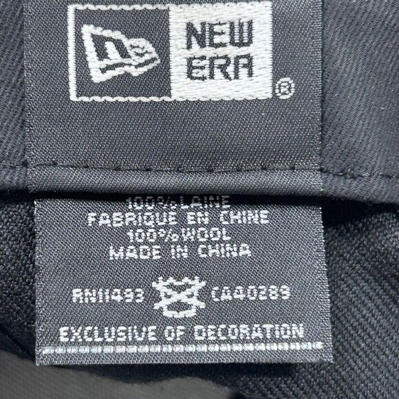 New Era Chicago Bulls SnapBack Hat Black Purple Hardwood Classics NBA - Picture 8 of 8